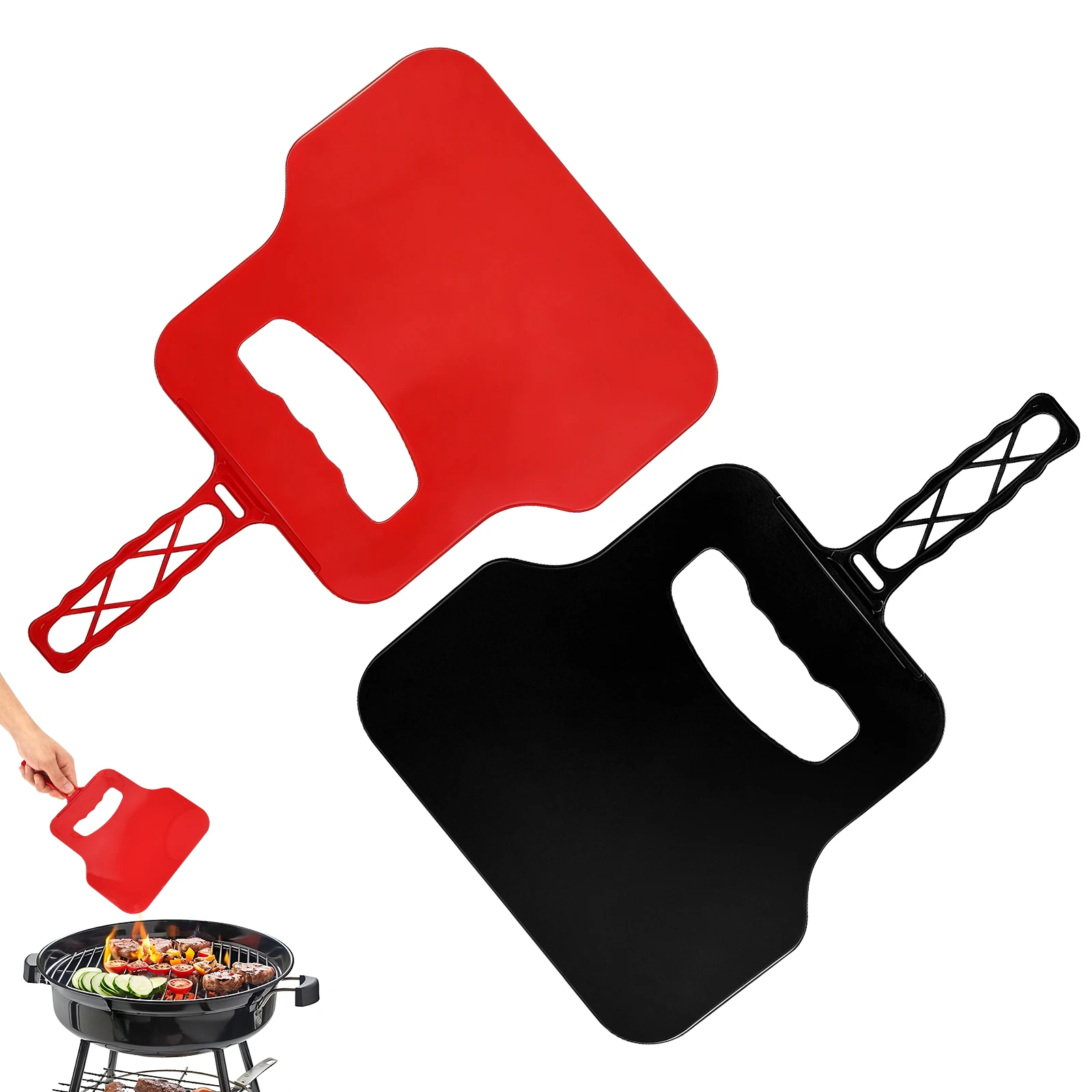 Outdoor Camping Burner - Manuel Rüzgar Üreticisi Plastik El Fanı