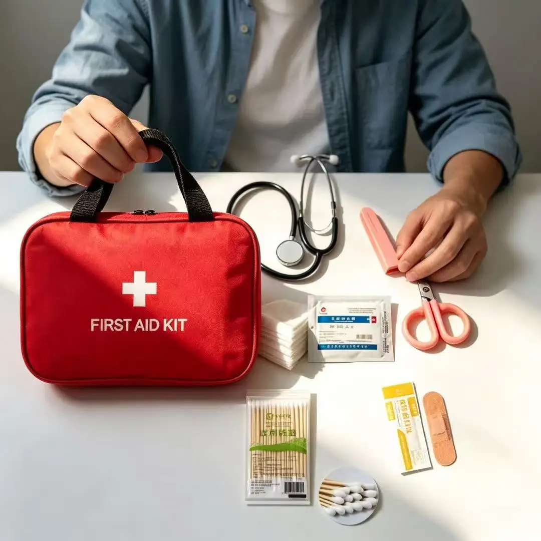 Survival Kit - Yardım Seti Tıbbi Malzemeler Stetoskop Bandajları