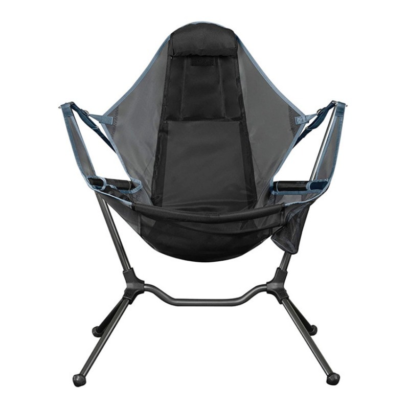Outdoor Camping Rocking Chair - Taşınabilir Katlanır Kamp Sallanan Sandalye Ağır