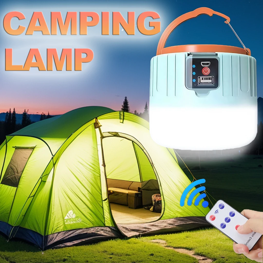 Outdoor Camping And Fishing - Güneş Enerjili Kamp Feneri Şarj Edilebilir
