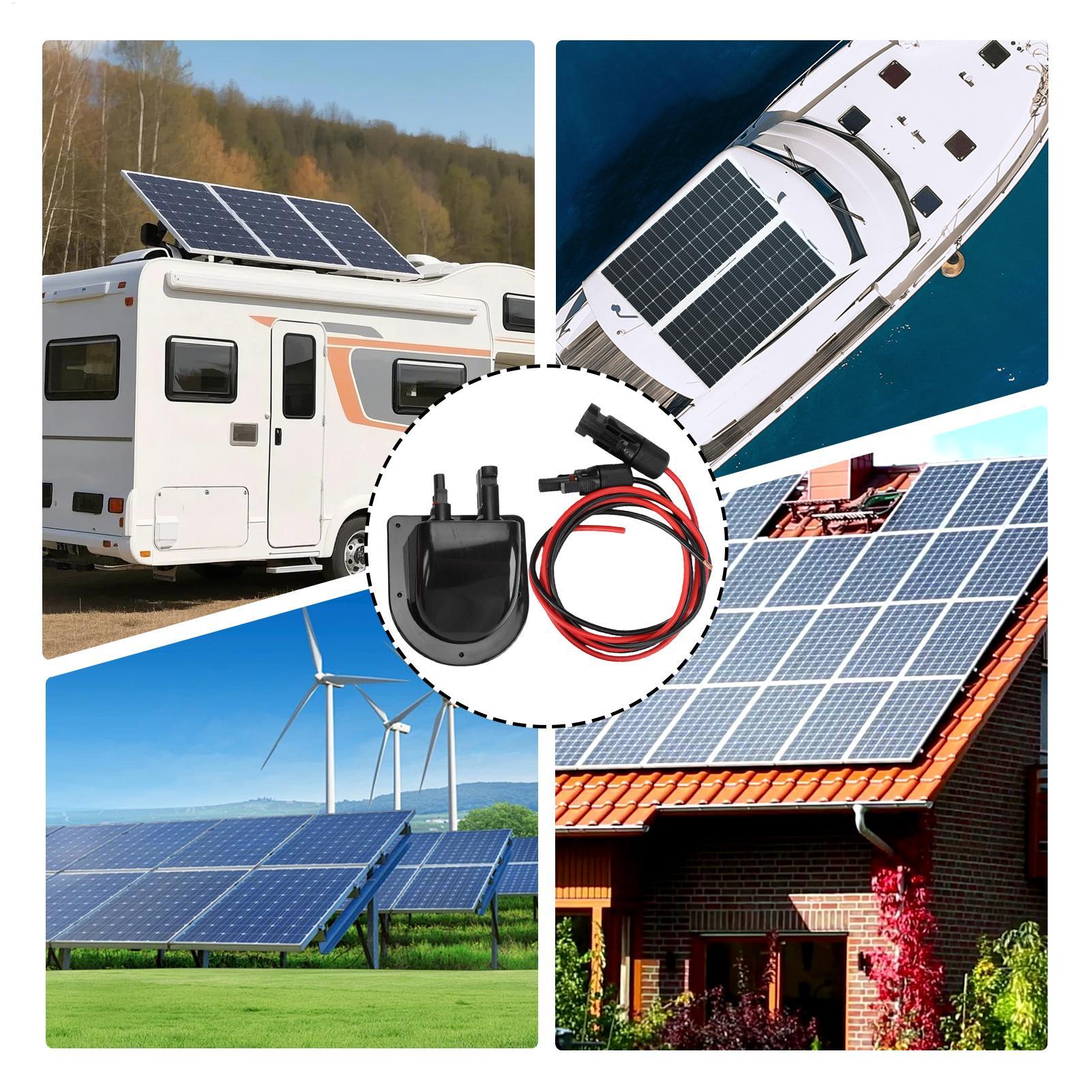 Outdoor Camping Trailer - Güneş Enerjisi Kablo Girişi Su Geçirmez
