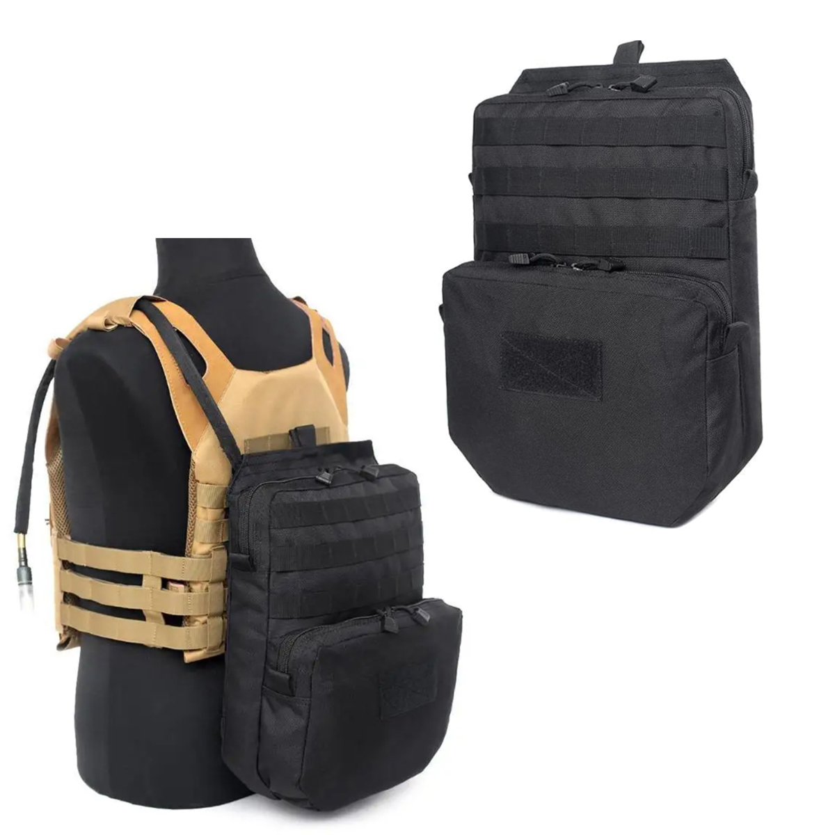 Outdoor Camping Vest - Açık Molle çanta kamp sıvı alımı