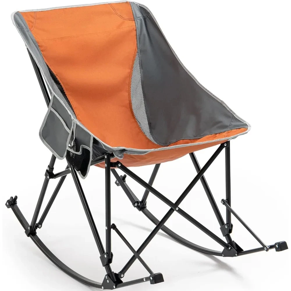 Outdoor Camping Rocker - 2026 Büyük Boy Katlanabilir Sallanan Kamp