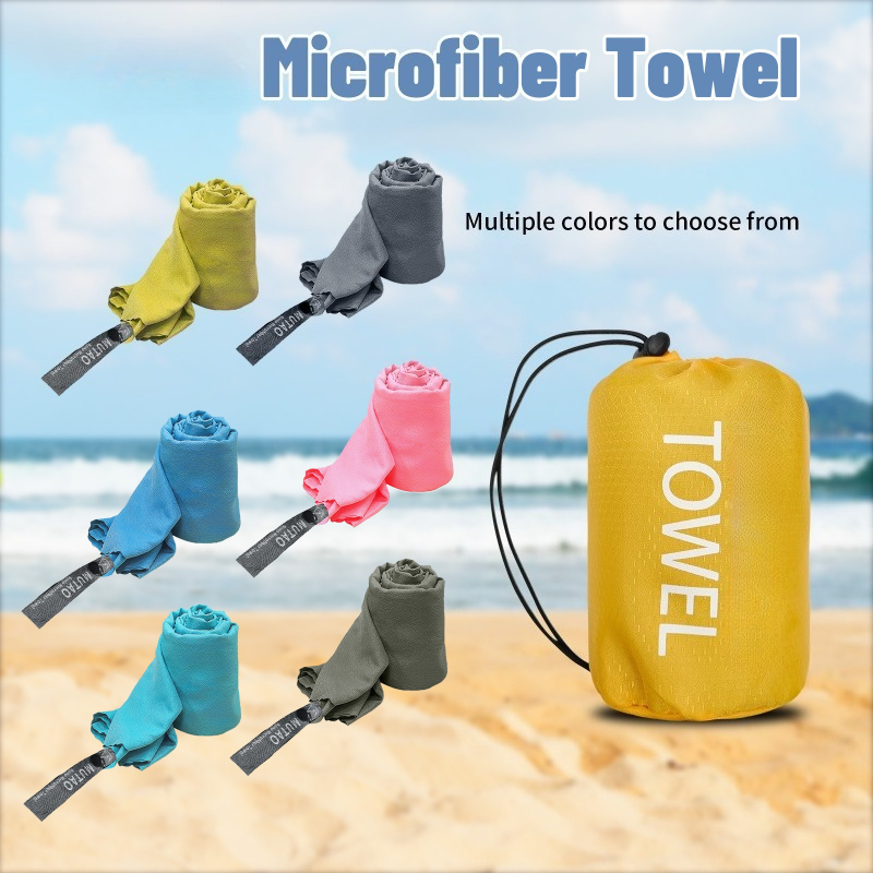 Camp Towel Microfiber - Mikrofiber Hızlı Kuruyan Kamp Seyahat Spor