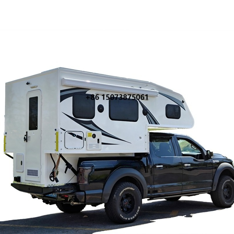 Outdoor Camping Trailer - Modern Stil 4 Kişilik Katlanabilir Tavanlı