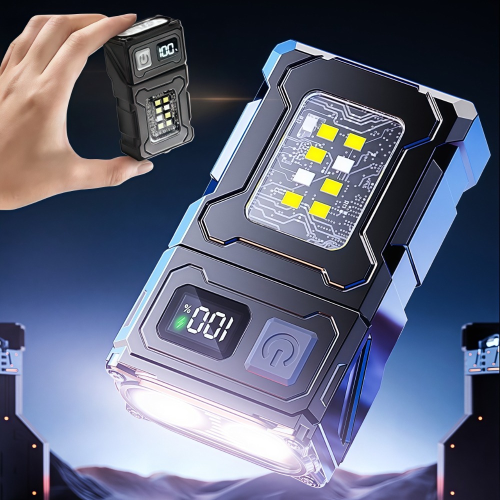 Outdoor Camping And Fishing - Şarj edilebilir Mini LED El Feneri