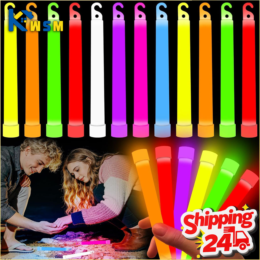 Glow Sticks Survival - 10-50 adet parlak, uzun ömürlü, su