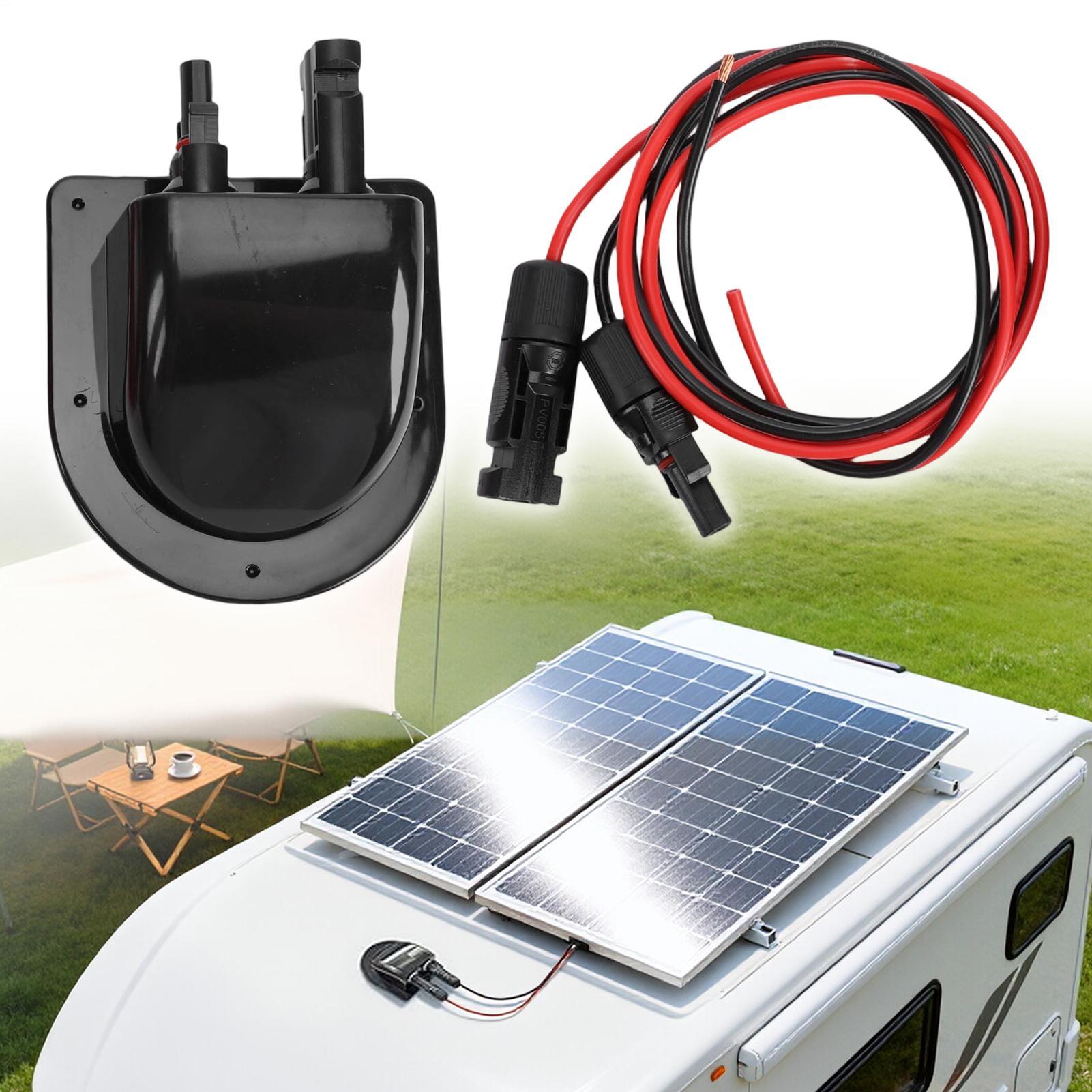 Outdoor Camping Trailer - Güneş Enerjisi Kablosu Geçiş Kabı Su