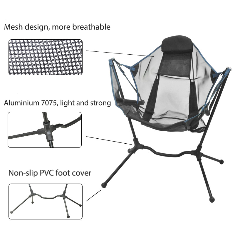 Özel Logolu Açık Hava Taşınabi - Outdoor Camping Rocking Chair incelemesi ve fiyatı