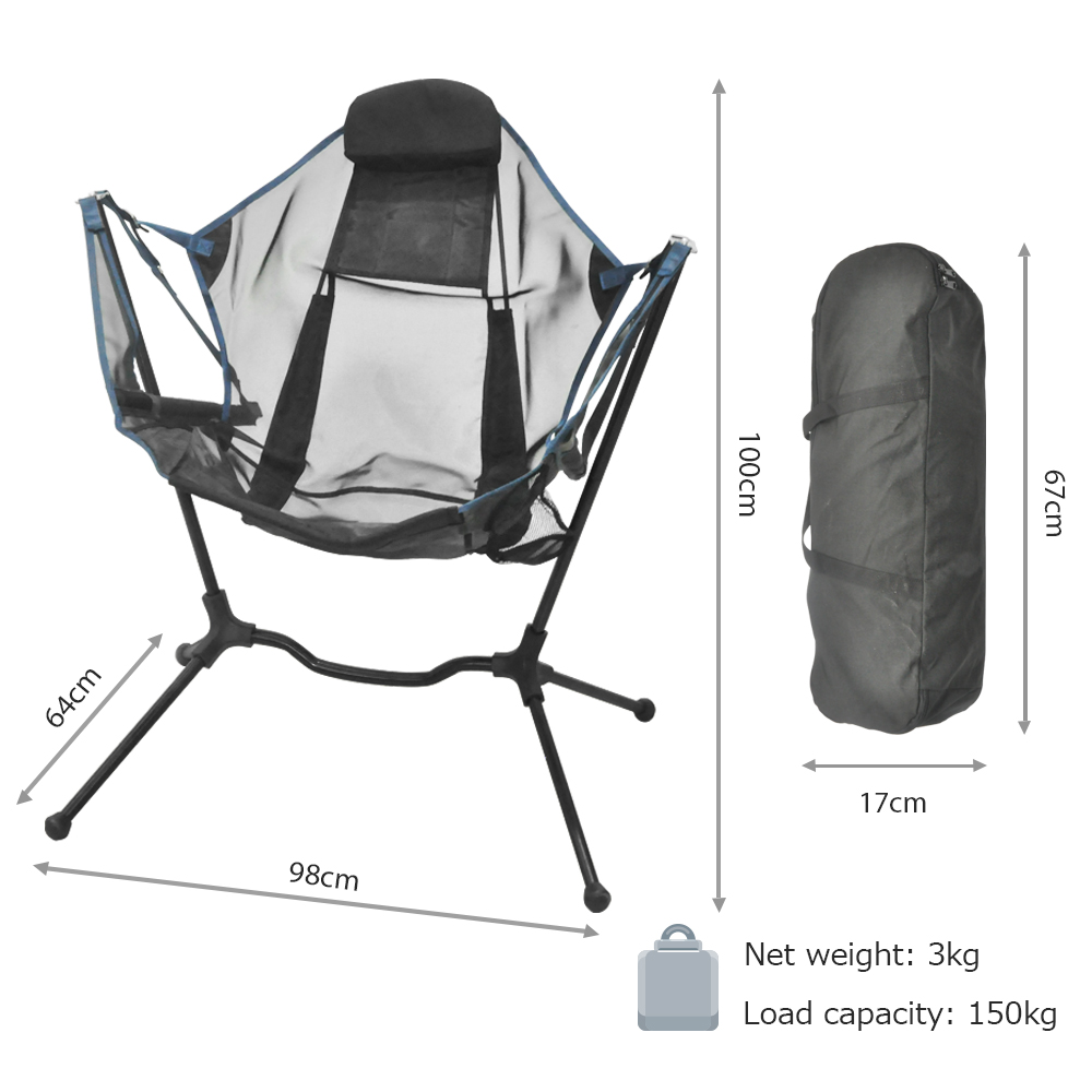 Açık Hava Seyahat Koltuğu Katl - Outdoor Camping Rocking Chair incelemesi ve fiyatı