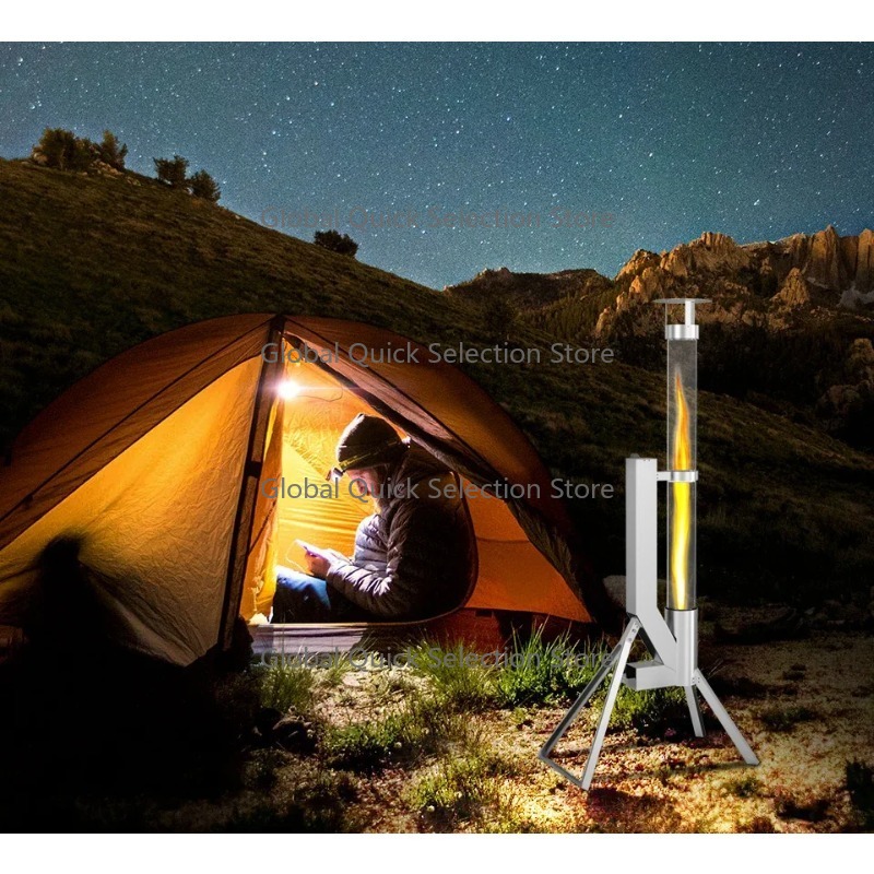 Dış mekan kamp pelet sobası pa - Outdoor Camping Heater incelemesi ve fiyatı