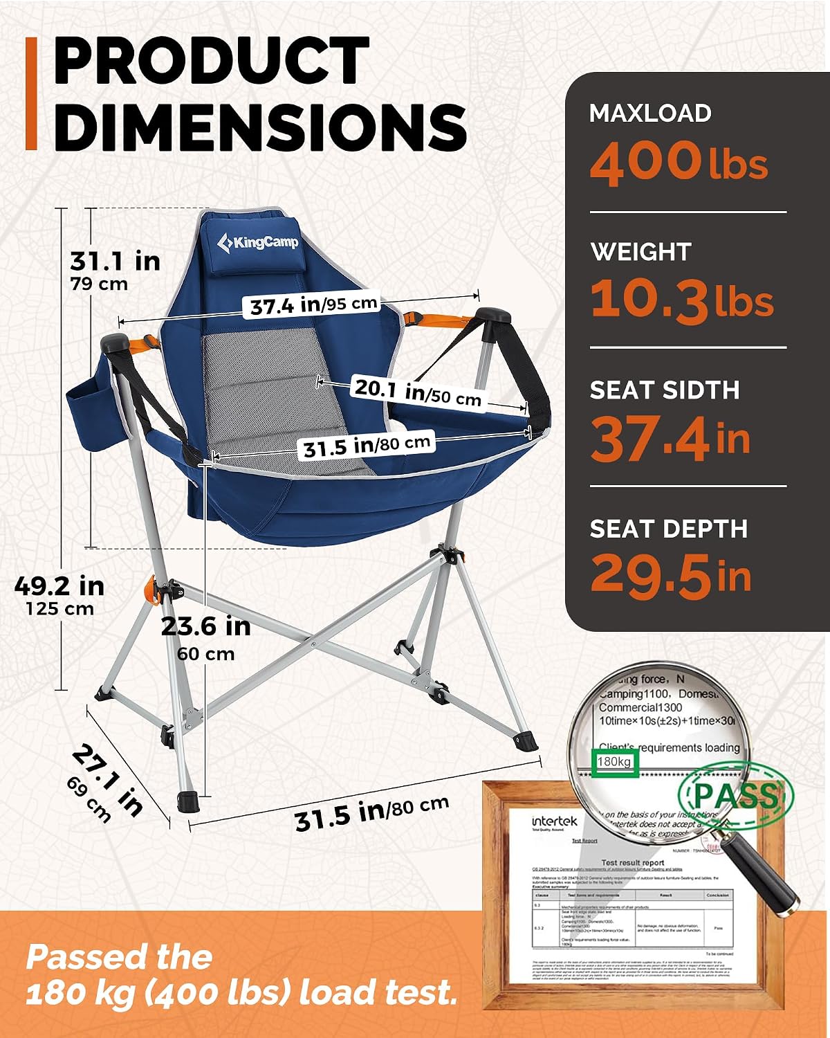 Taşınabilir Hamak Kamp Sandaly - Outdoor Camping Rocker incelemesi ve fiyatı