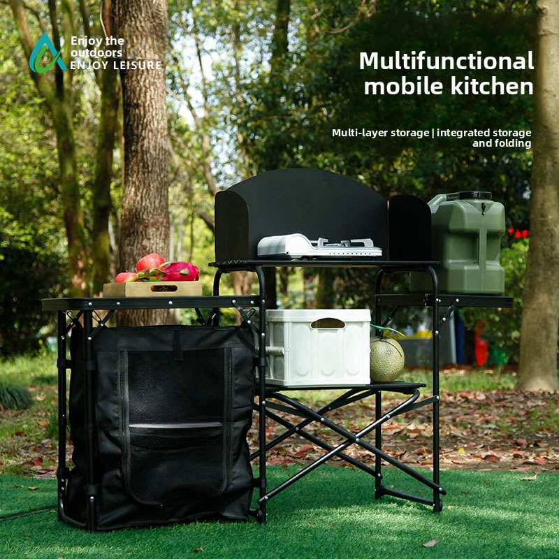 Çok Fonksiyonlu Açık Hava Mobi - Outdoor Camping Kitchen Table incelemesi ve fiyatı