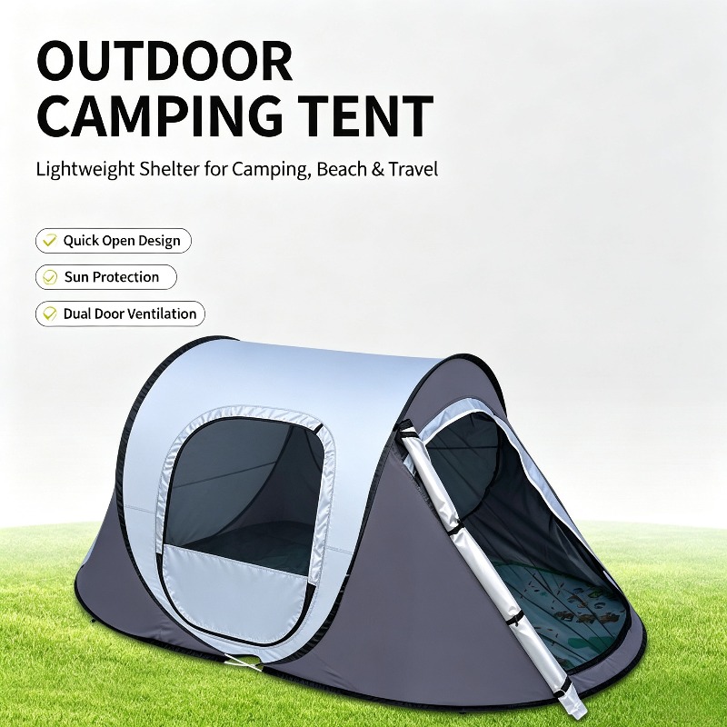 Elle Açılan Pop-Up Tekne Çadır - Outdoor Camping Automatic Quick Opening Tent incelemesi ve fiyatı