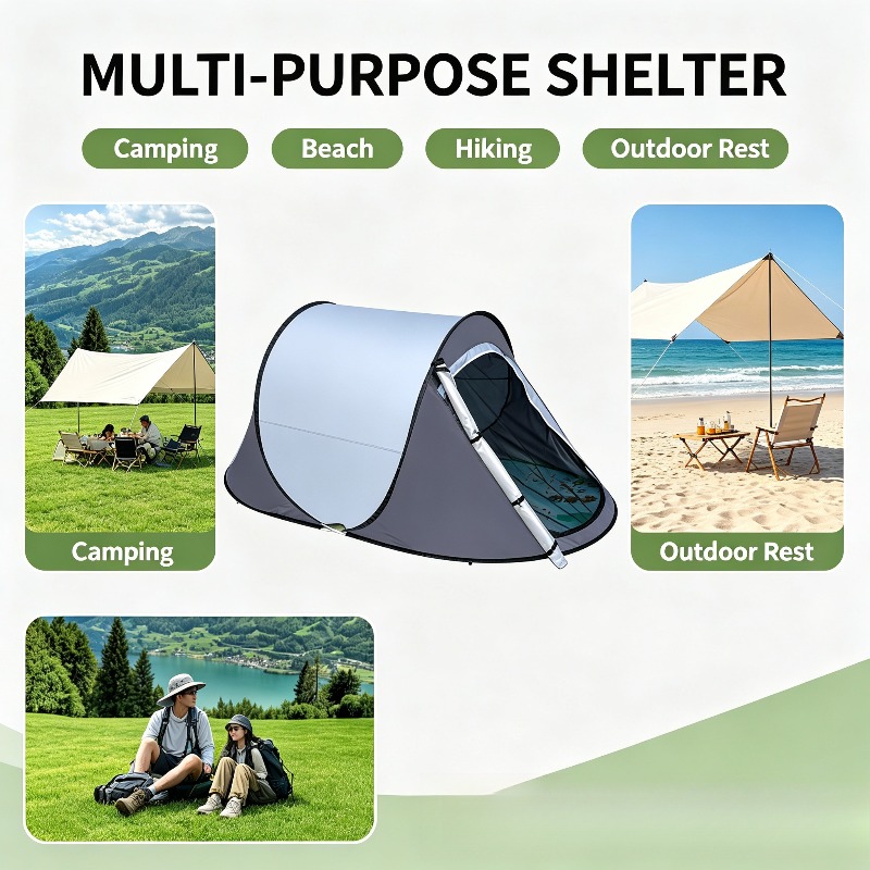 Elle Açılan Pop-Up Tekne Çadır - Outdoor Camping Automatic Quick Opening Tent incelemesi ve fiyatı