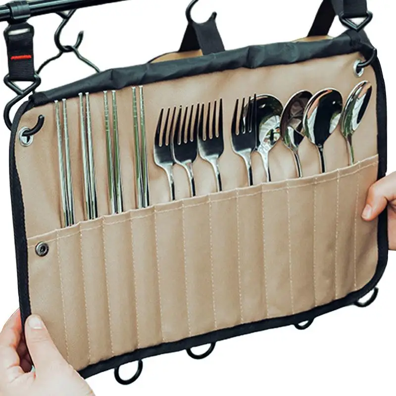 Kamp Çatal Bıçak Rulo Çantası  - Outdoor Camping Utensils incelemesi ve fiyatı