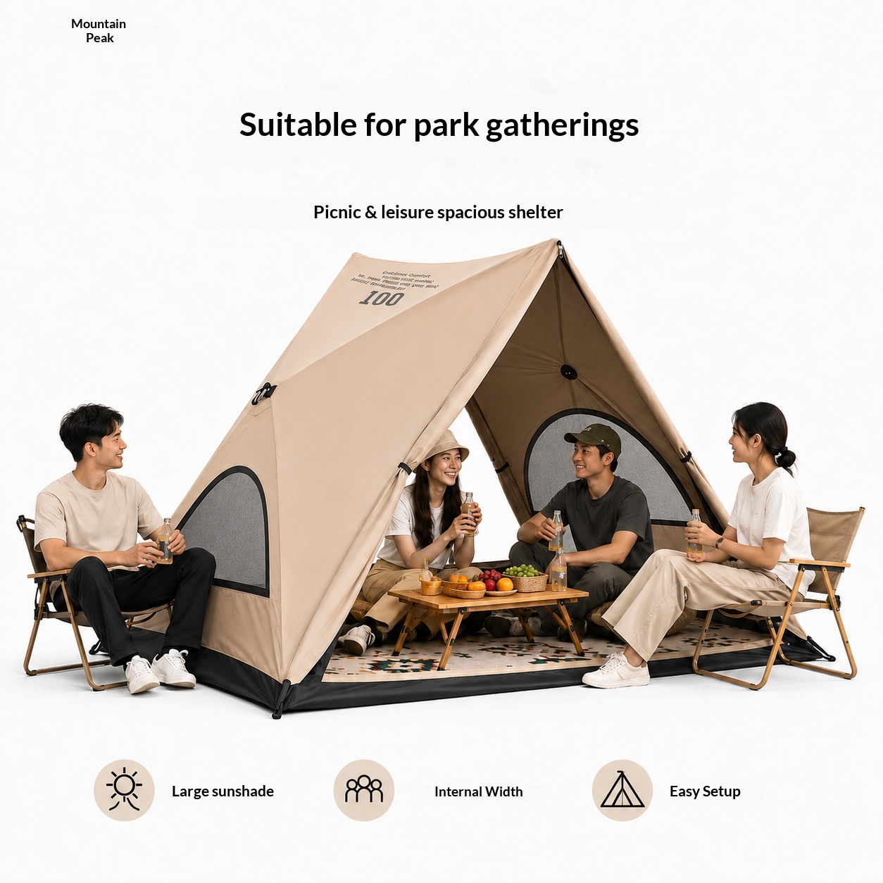 Otomatik Üçgen Çadır, Sadece 3 - Outdoor Camping Automatic Quick Opening Tent incelemesi ve fiyatı