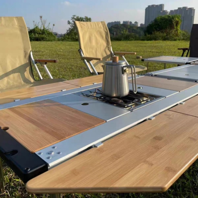Tryhomy IGT Masa Bambu Uzatma  - Outdoor Camping Kitchen Table incelemesi ve fiyatı