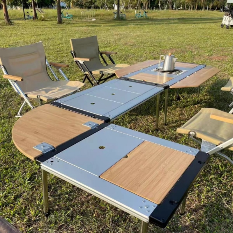 Tryhomy IGT Masa Bambu Uzatma  - Outdoor Camping Kitchen Table incelemesi ve fiyatı