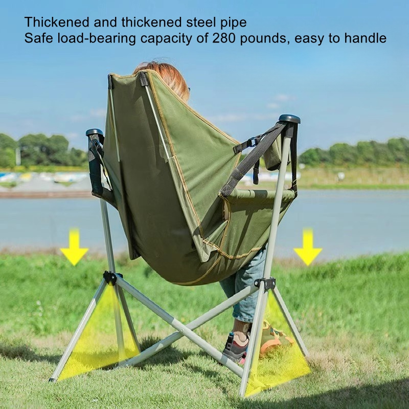 Açık hava seyahat sallanan san - Outdoor Camping Rocking Chair incelemesi ve fiyatı