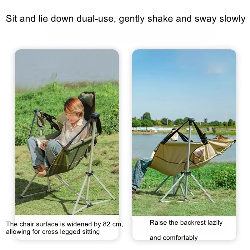 Açık hava seyahat sallanan san - Outdoor Camping Rocking Chair incelemesi ve fiyatı