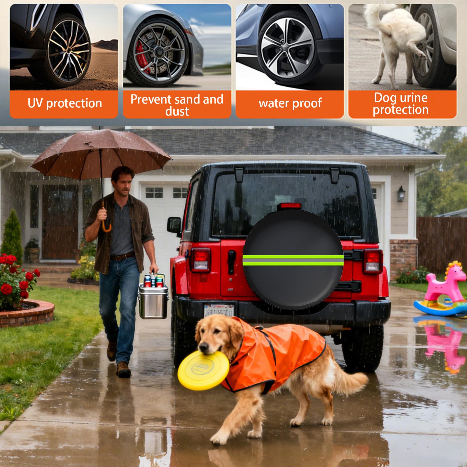 Tekerlek Kapakları Uv Geçirmez - Outdoor Camping Trailer incelemesi ve fiyatı