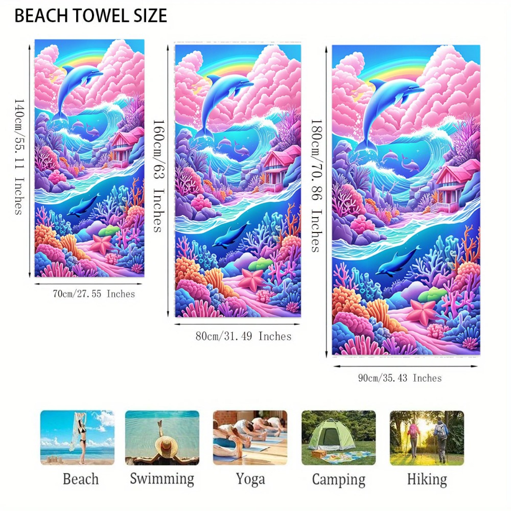 27.5x55 inç Mavi Okyanus Deniz - Camp Towel Microfiber incelemesi ve fiyatı