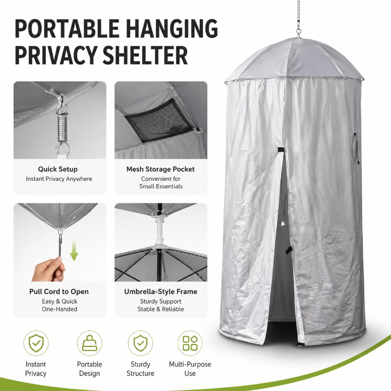 Açık Hava Gizlilik Barınağı Ta - Outdoor Camping Automatic Quick Opening Tent incelemesi ve fiyatı