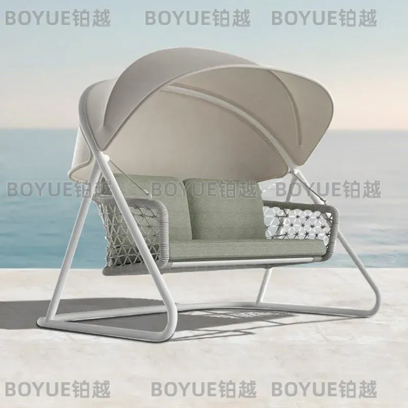 Mavi Su Geçirmez Açık Hava Sal - Outdoor Camping Rocking Chair incelemesi ve fiyatı