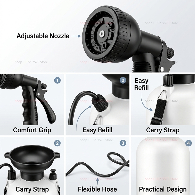 5L Taşınabilir Kamp Duşu Manue - Outdoor Camping Heater incelemesi ve fiyatı