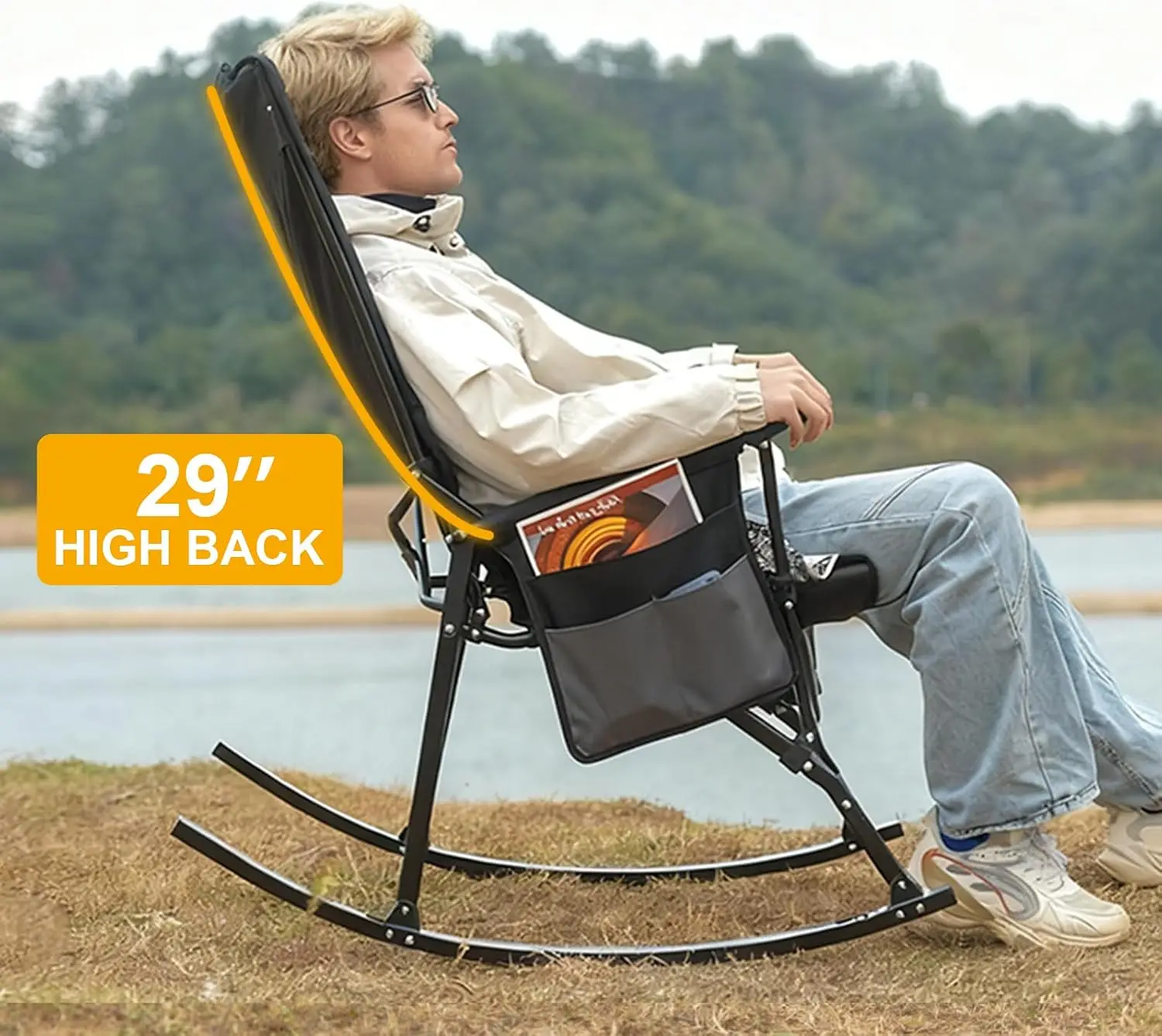 2'li Paket Yüksek Sırtlı Taşın - Outdoor Camping Rocker incelemesi ve fiyatı