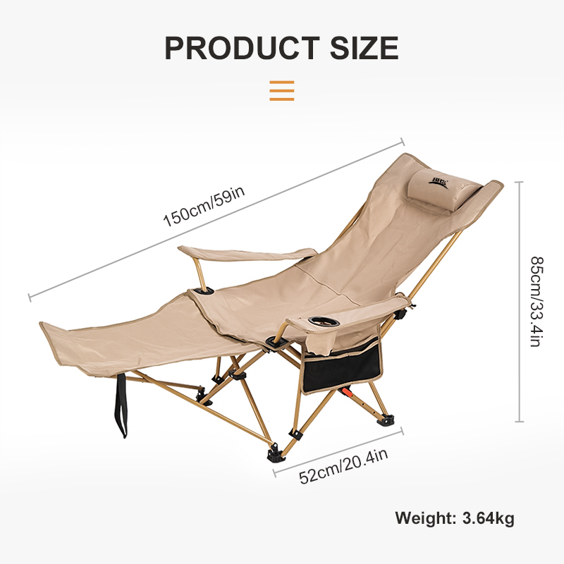 BRS 2'si 1 arada Uzanmış Kamp  - Outdoor Camping Recliner incelemesi ve fiyatı
