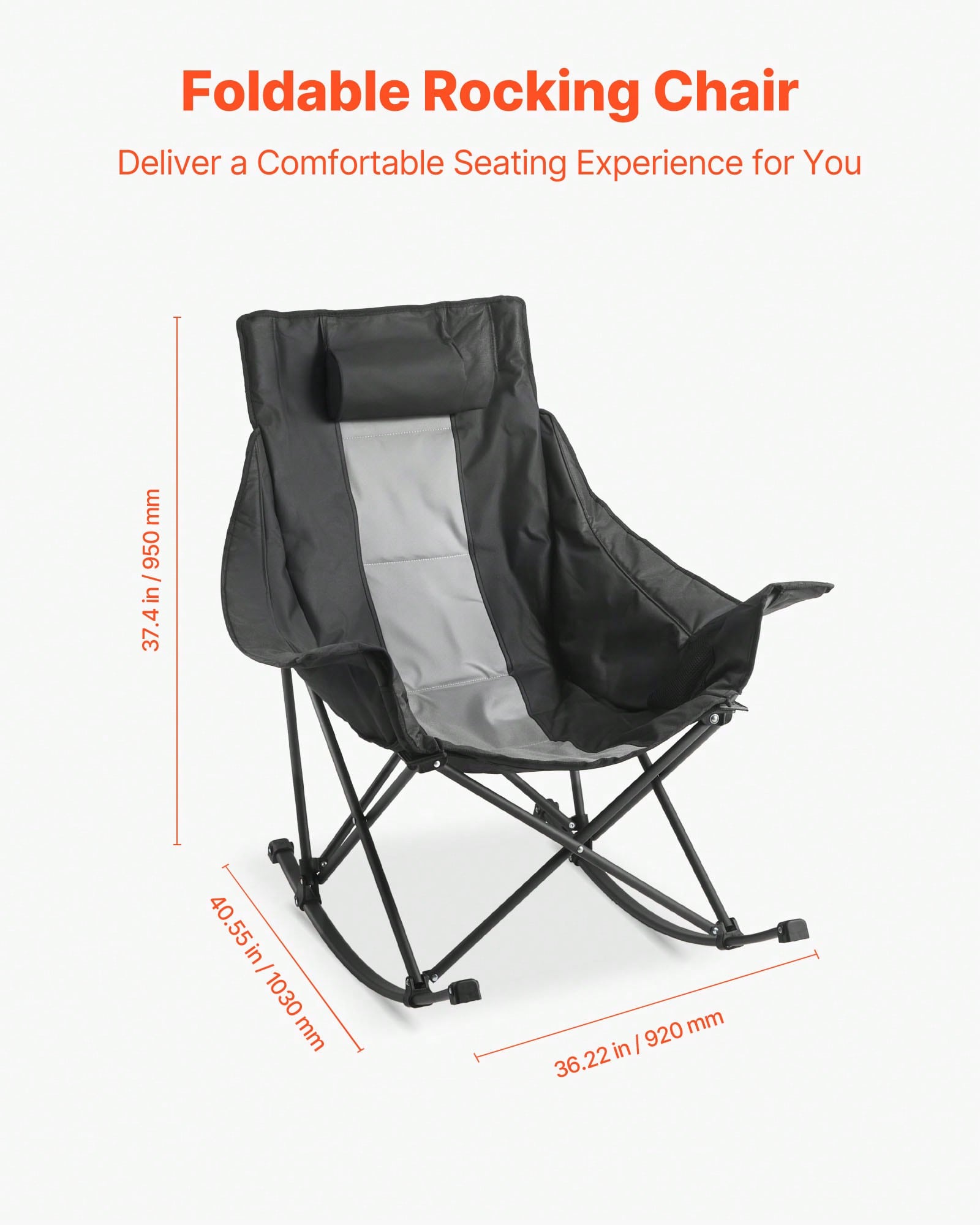 Sallanan Kamp Sandalyesi, Taşı - Outdoor Camping Rocker incelemesi ve fiyatı
