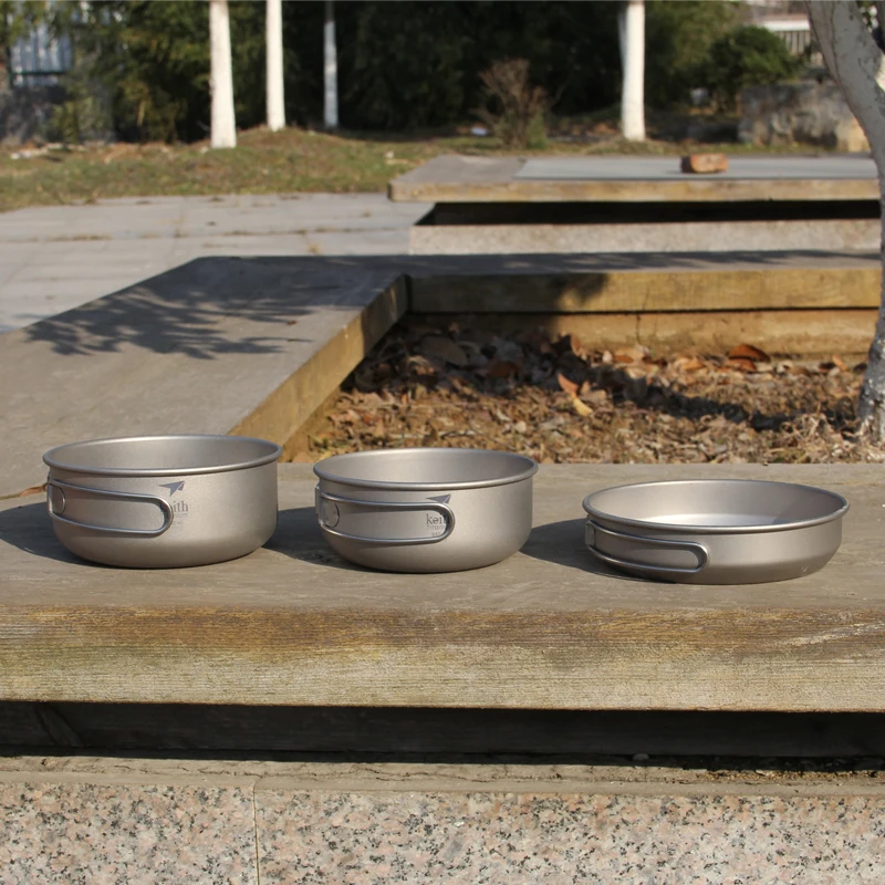 Keith 3 ADET Titanyum Tencere  - Outdoor Camping Kitchen Table incelemesi ve fiyatı