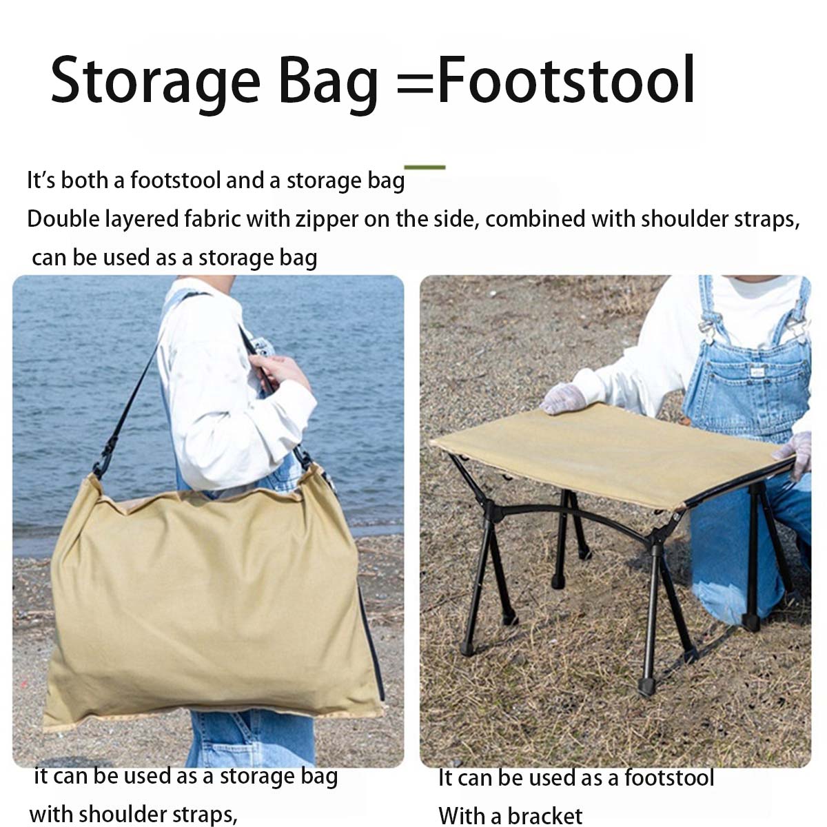 Çok Fonksiyonlu Kamp Ay Sandal - Outdoor Camping Rocking Chair incelemesi ve fiyatı