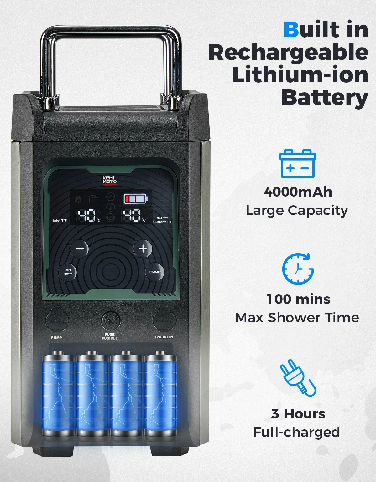 KEMIMOTO Su Isıtıcı Taşınabili - Outdoor Camping Heater incelemesi ve fiyatı