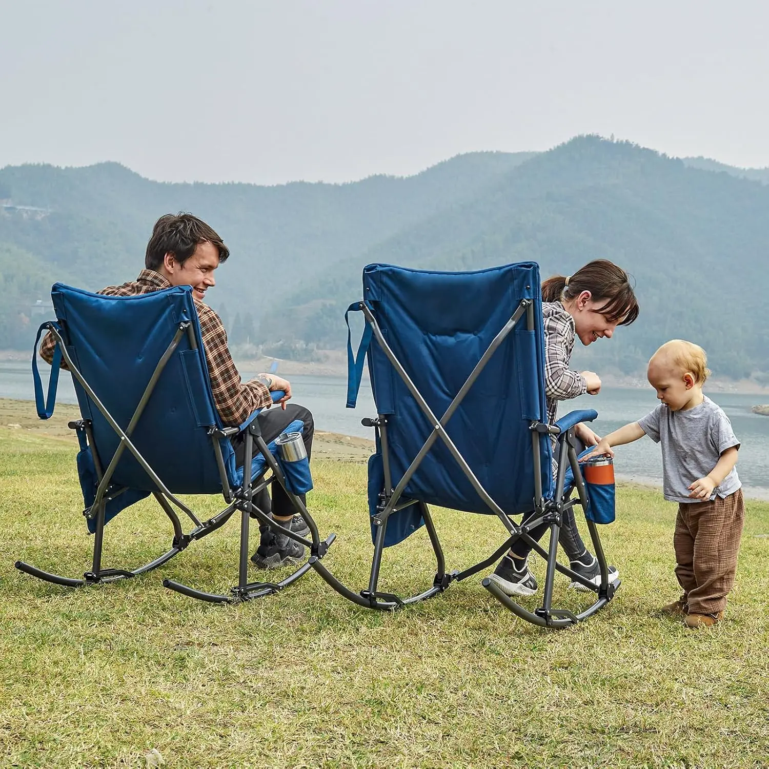 Büyük Boy Katlanır Sallanan Ka - Outdoor Camping Rocker incelemesi ve fiyatı