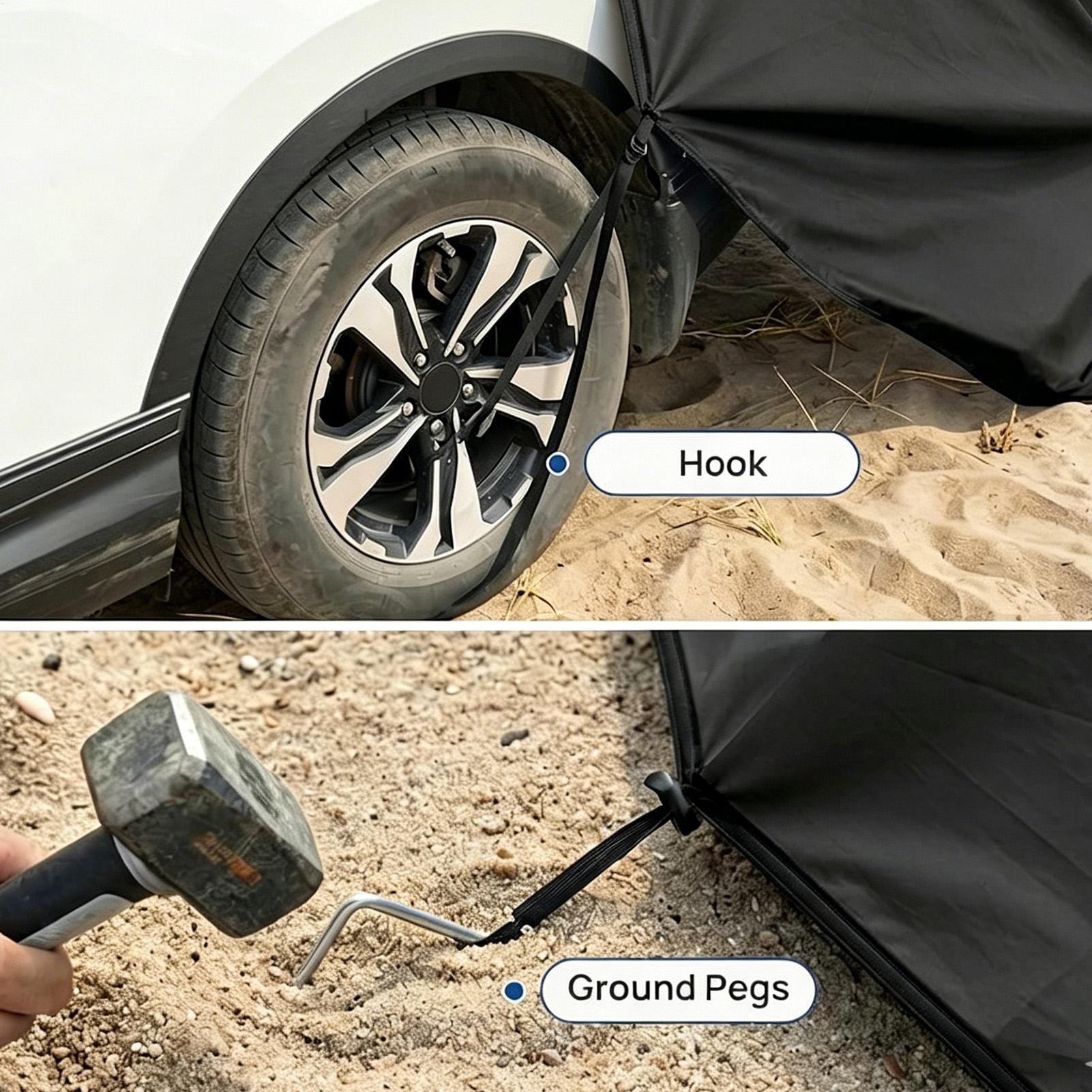 SUV Bagaj Çadırı Araba Bagajı  - Outdoor Camping Trailer incelemesi ve fiyatı