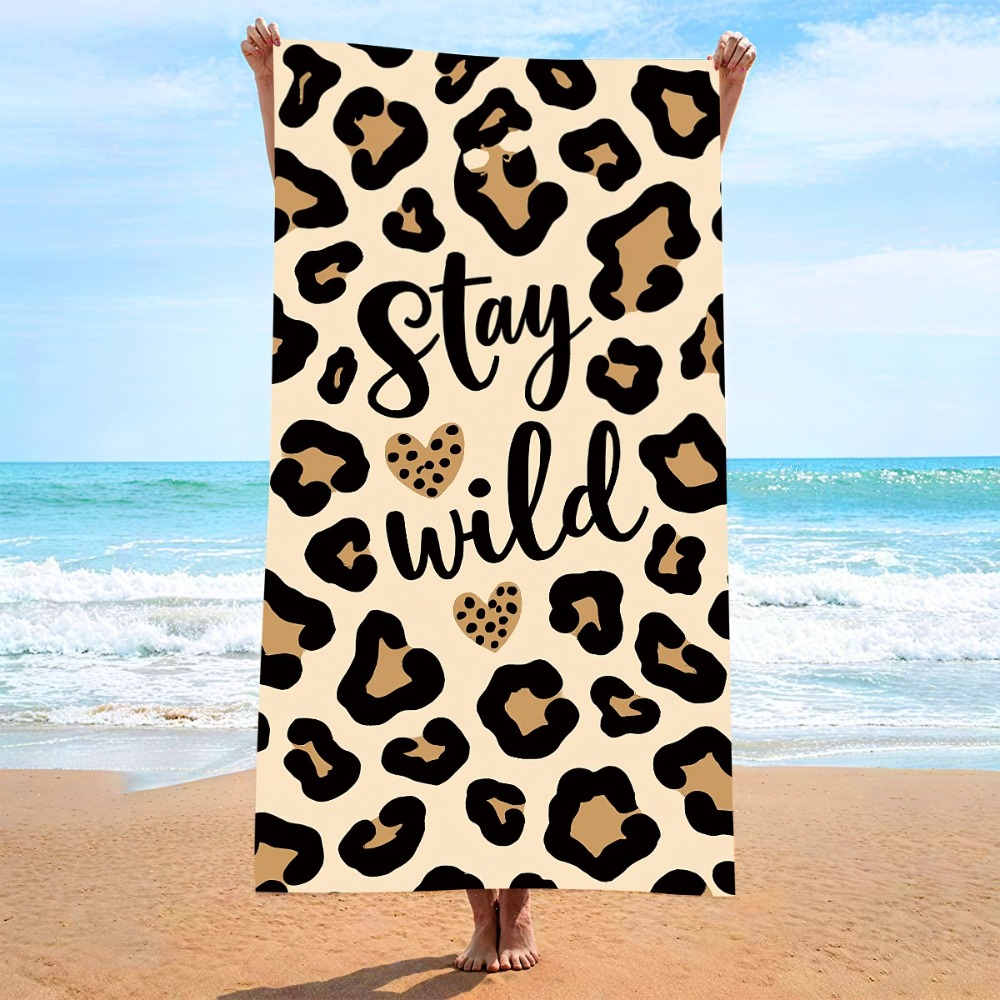 Leopar Baskı Baskılı Hızlı Kur - Camp Towel Microfiber incelemesi ve fiyatı