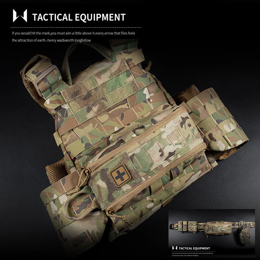 Kamp ilk yardım kiti MOLLE bel - Outdoor Camping Vest incelemesi ve fiyatı