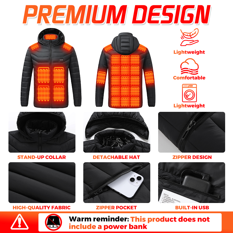 Isıtmalı Ceket, 26 Isıtma Bölg - Outdoor Camping Heater incelemesi ve fiyatı