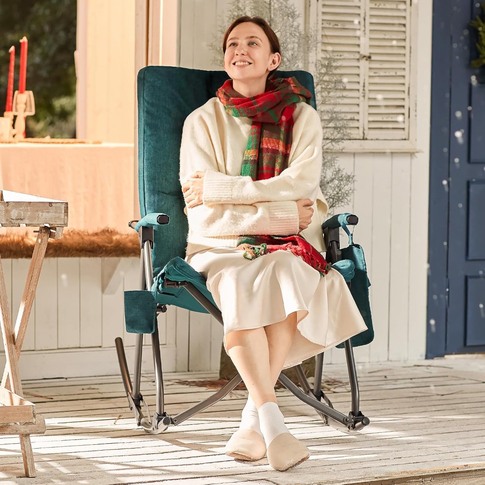 Büyük Boy Katlanır Sallanan Ka - Outdoor Camping Rocker incelemesi ve fiyatı