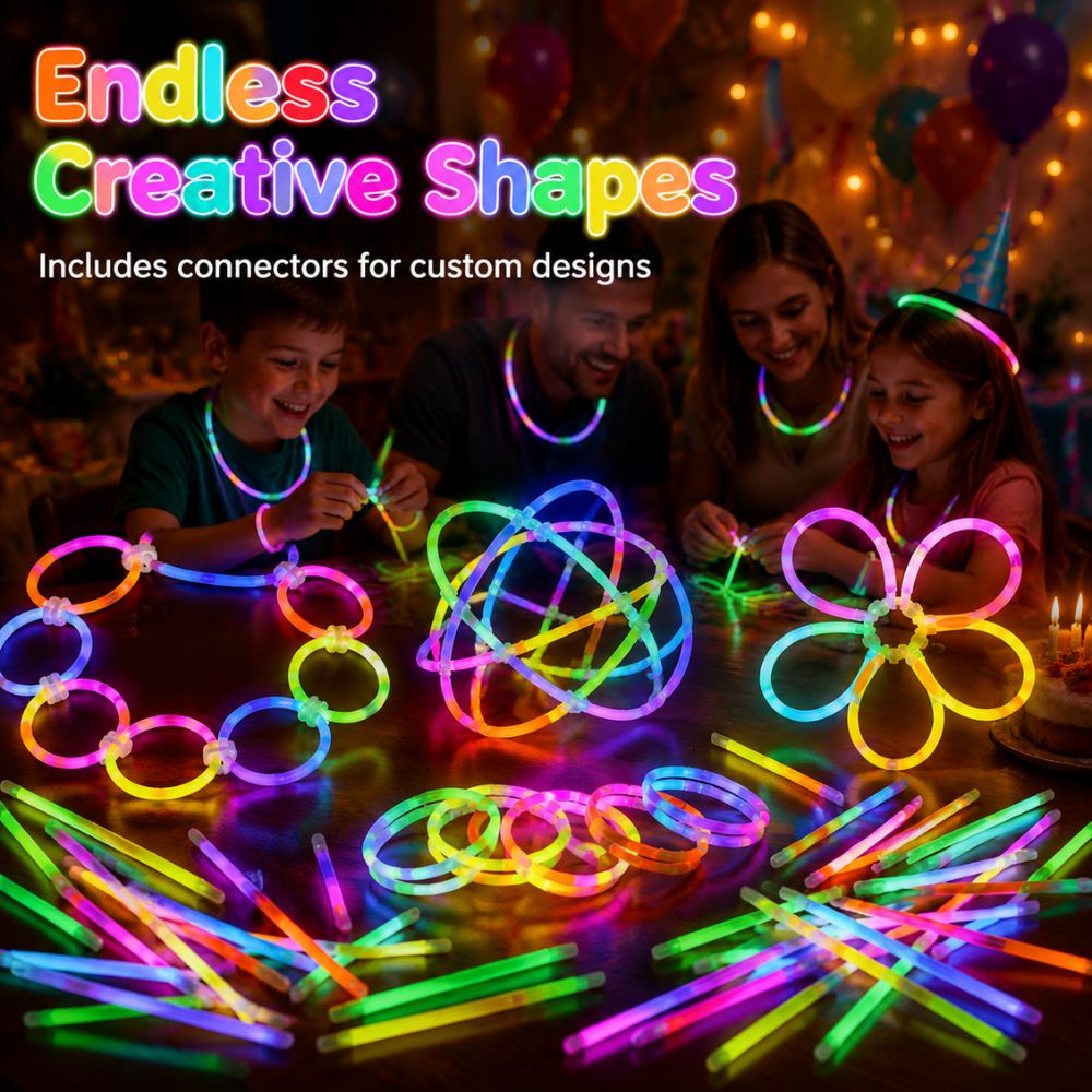 64/121 adet Çok Renkli Rastgel - Glow Sticks Survival incelemesi ve fiyatı