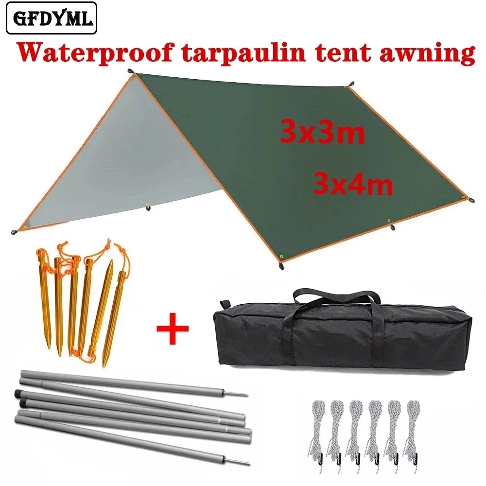 4x3m 3x3m tente su geçirmez mu - Outdoor Camping Automatic Quick Opening Tent incelemesi ve fiyatı