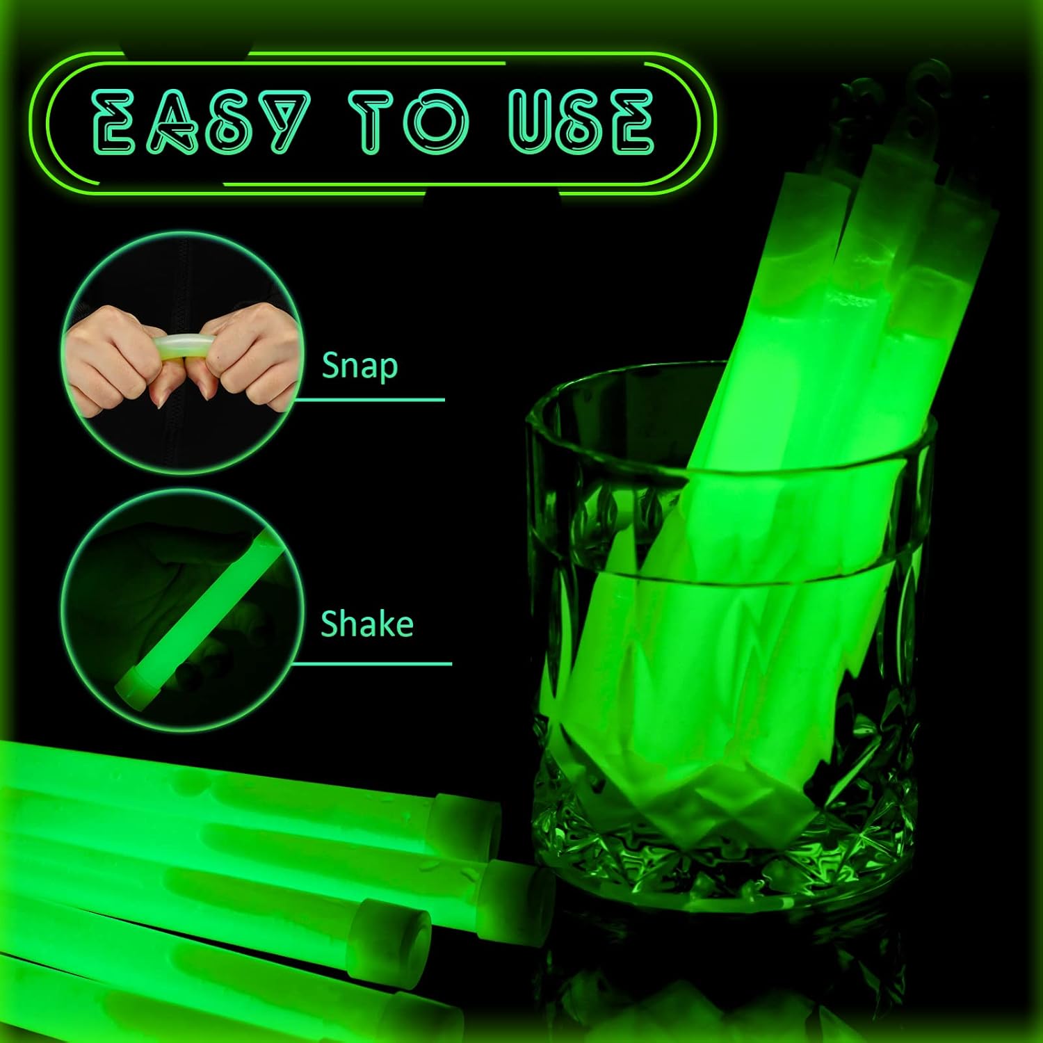 Parlayan Çubuklar Toplu Yeşil  - Glow Sticks Survival incelemesi ve fiyatı