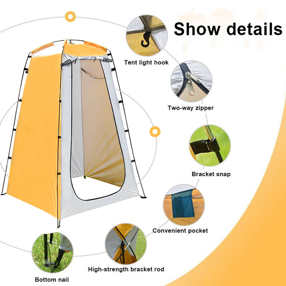 Güneşlikli Banyo Çadırları Kat - Outdoor Camping Automatic Quick Opening Tent incelemesi ve fiyatı