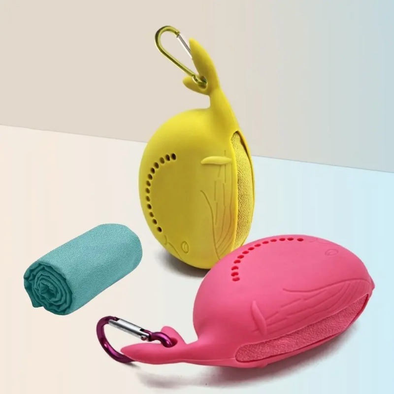 Taşınabilir Silikon Kılıf ve H - Camp Towel Microfiber incelemesi ve fiyatı