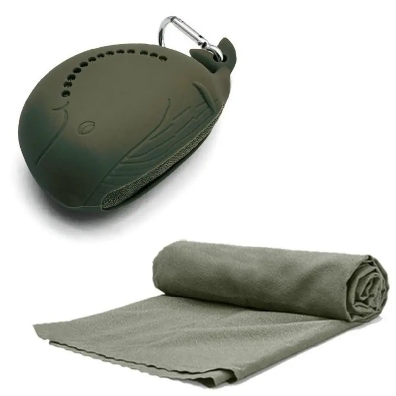 Taşınabilir Silikon Kılıf ve H - Camp Towel Microfiber incelemesi ve fiyatı
