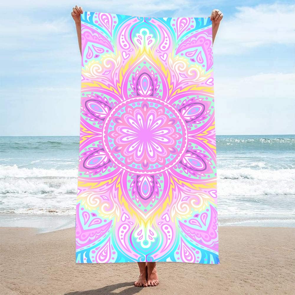 Gizemli Desenli Plaj Havlusu 8 - Camp Towel Microfiber incelemesi ve fiyatı